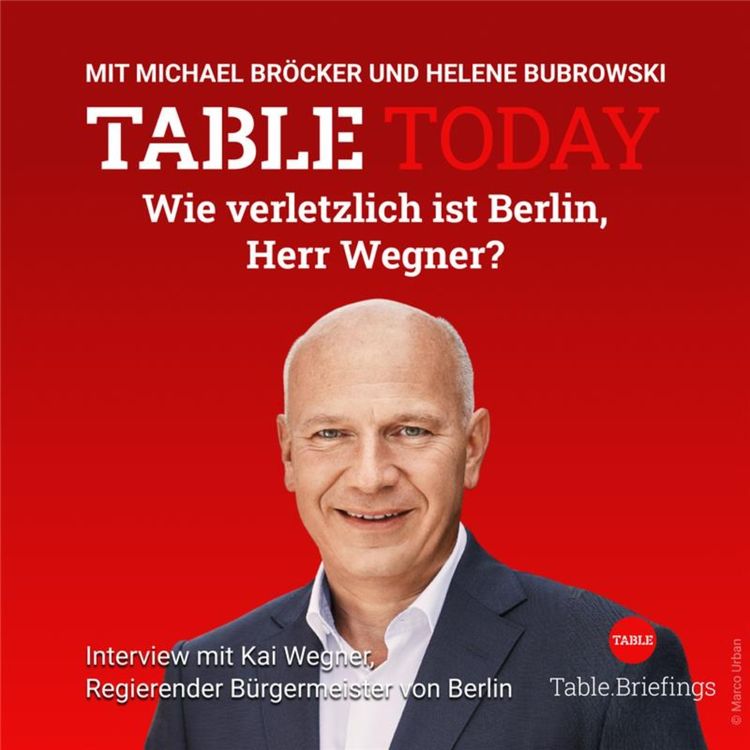 cover art for Wie verletzlich ist Berlin, Herr Wegner?