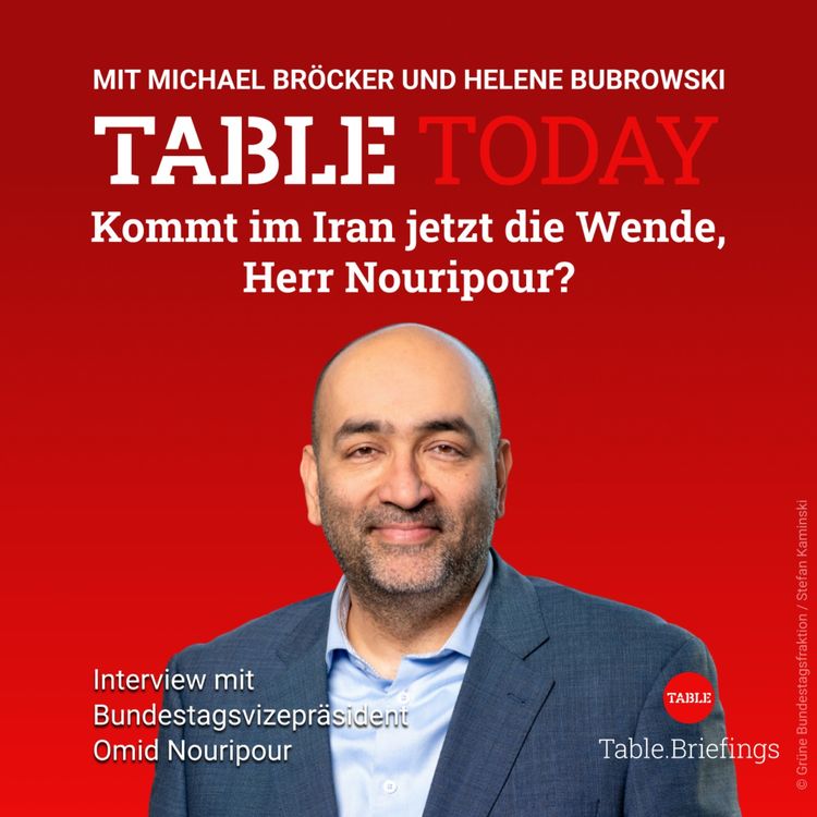 cover art for Kommt im Iran jetzt die Wende, Herr Nouripour?