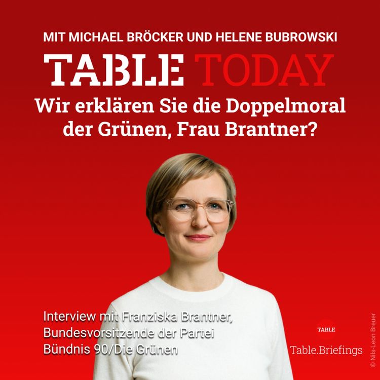 cover art for Wie erklären Sie die Doppelmoral der Grünen, Frau Brantner?
