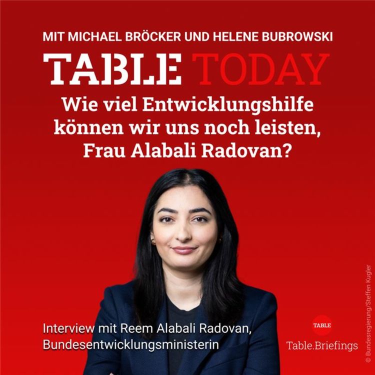 cover art for Wie viel Entwicklungshilfe können wir uns noch leisten, Frau Alabali Radovan?