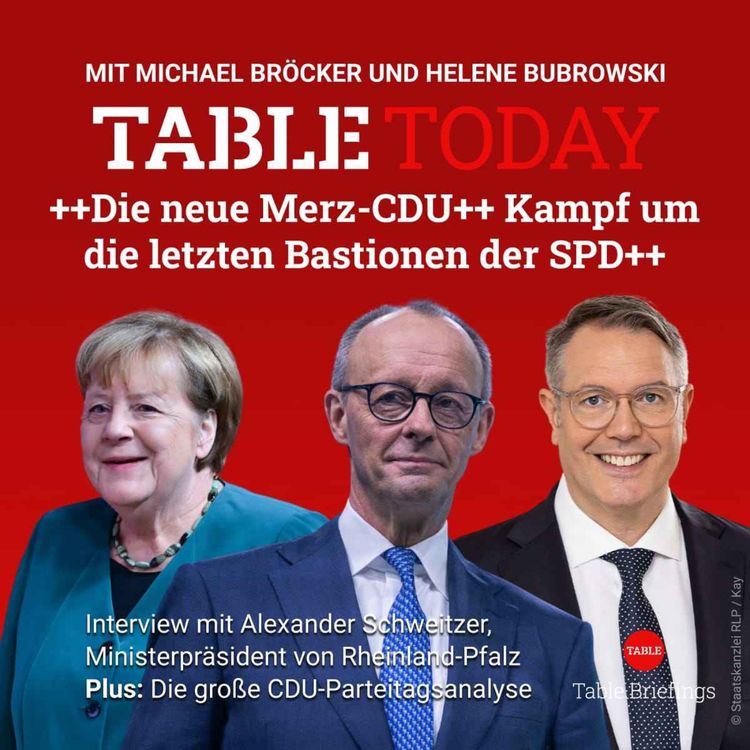 cover art for Die neue Merz-CDU + Kampf um die letzten Bastionen der SPD