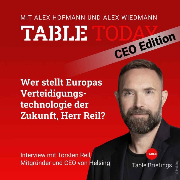 cover art for Wer stellt Europas Verteidigungstechnologie der Zukunft, Herr Reil?