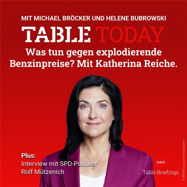 cover art for Was tun gegen explodierende Benzinpreise? Mit Katherina Reiche