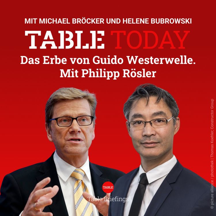 cover art for Das Erbe von Guido Westerwelle. Mit Philipp Rösler.