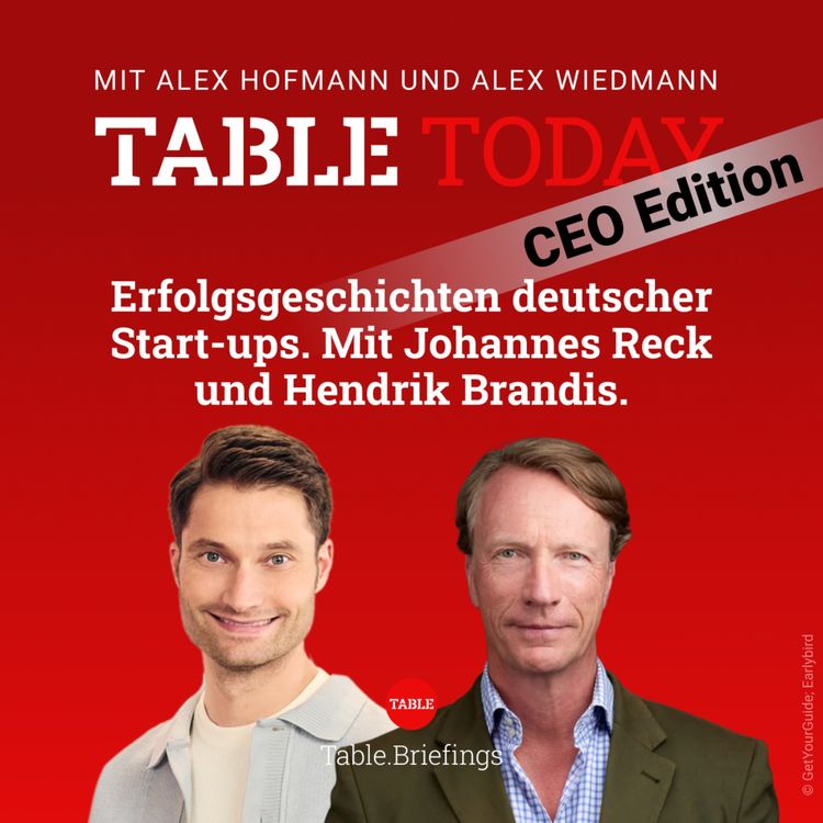 cover art for Erfolgsgeschichten deutscher Start-ups. Mit Johannes Reck und Hendrik Brandis.