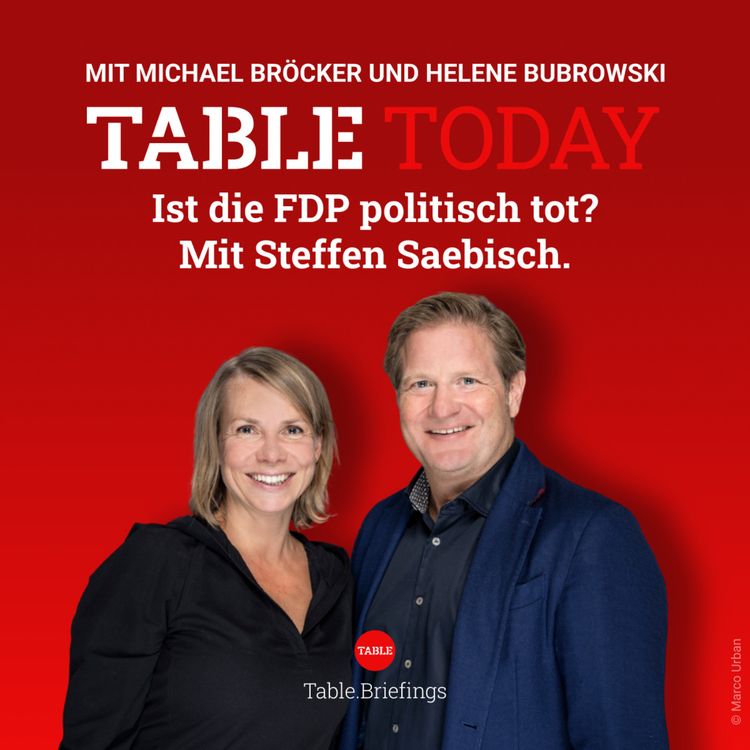 cover art for Ist die FDP politisch tot? Mit Steffen Saebisch.
