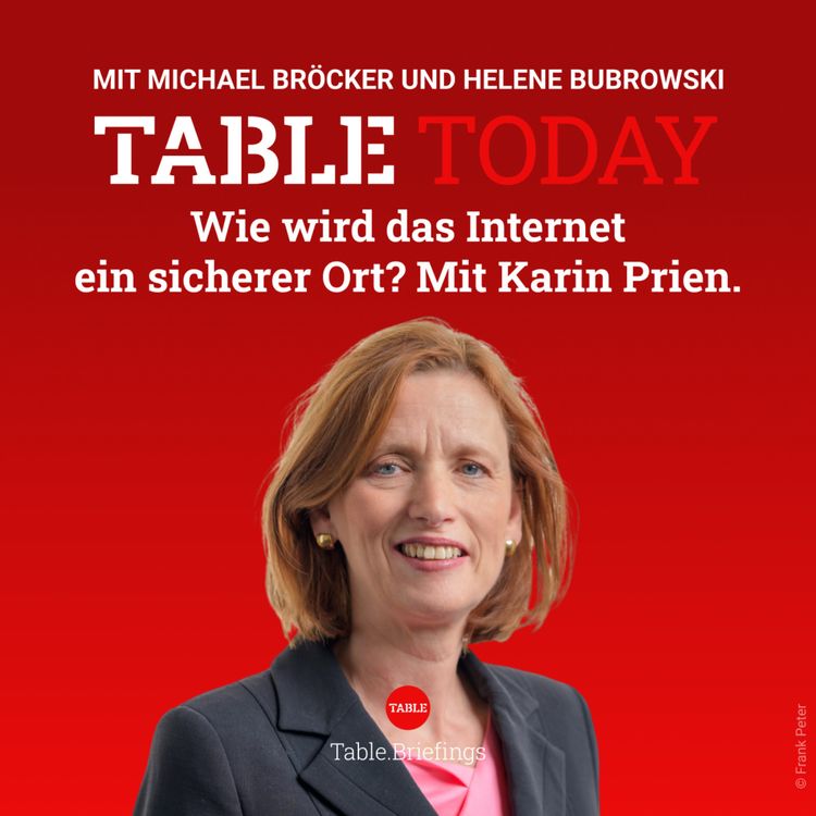 cover art for Wie wird das Internet ein sicherer Ort? Mit Karin Prien.