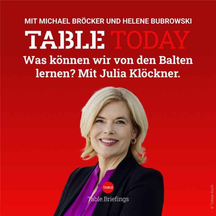 cover art for Was können wir von den Balten lernen? Mit Julia Klöckner.