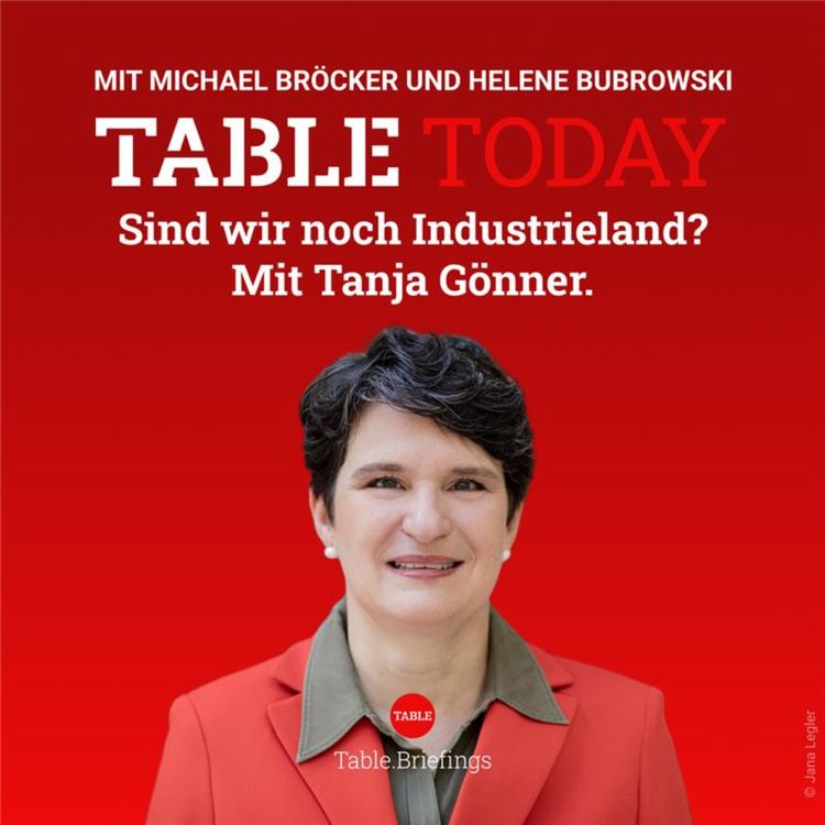 cover art for Sind wir noch Industrieland? Mit Tanja Gönner.