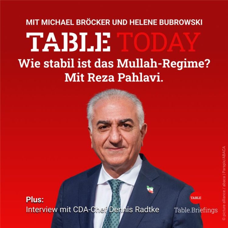 cover art for Wie stabil ist das Mullah-Regime? Mit Reza Pahlavi.