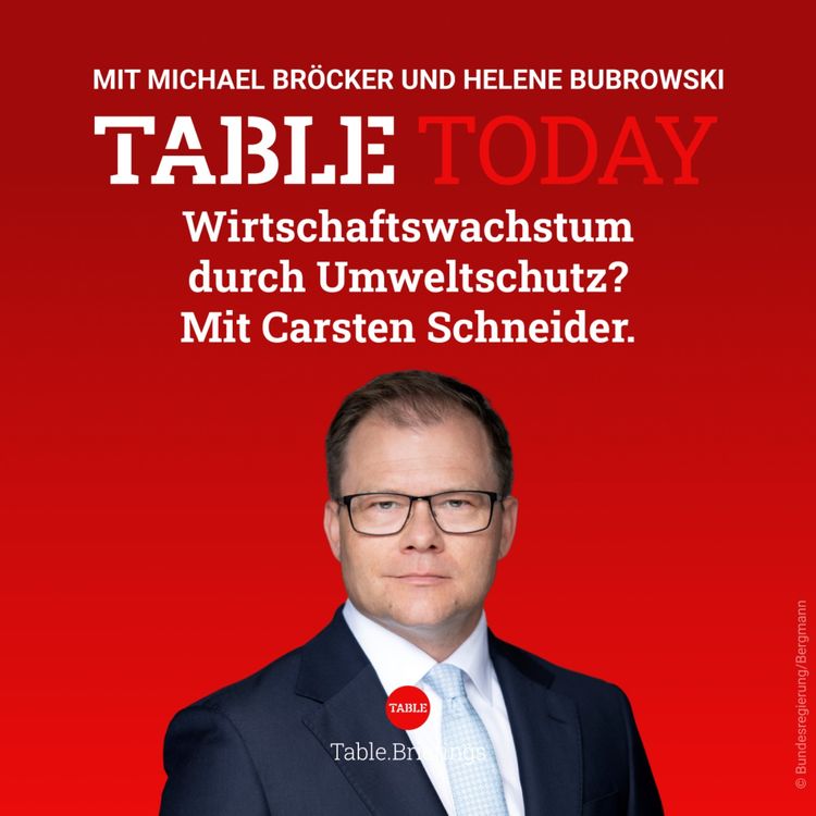 cover art for Wirtschaftswachstum durch Umweltschutz? Mit Carsten Schneider.