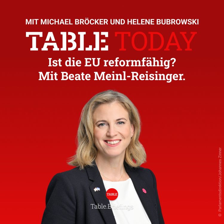cover art for Ist die EU reformfähig? Mit Beate Meinl-Reisinger.
