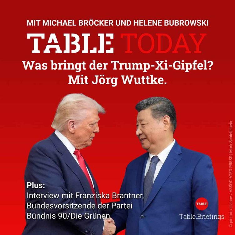 cover art for Was bringt der Trump-Xi-Gipfel? Mit Jörg Wuttke.