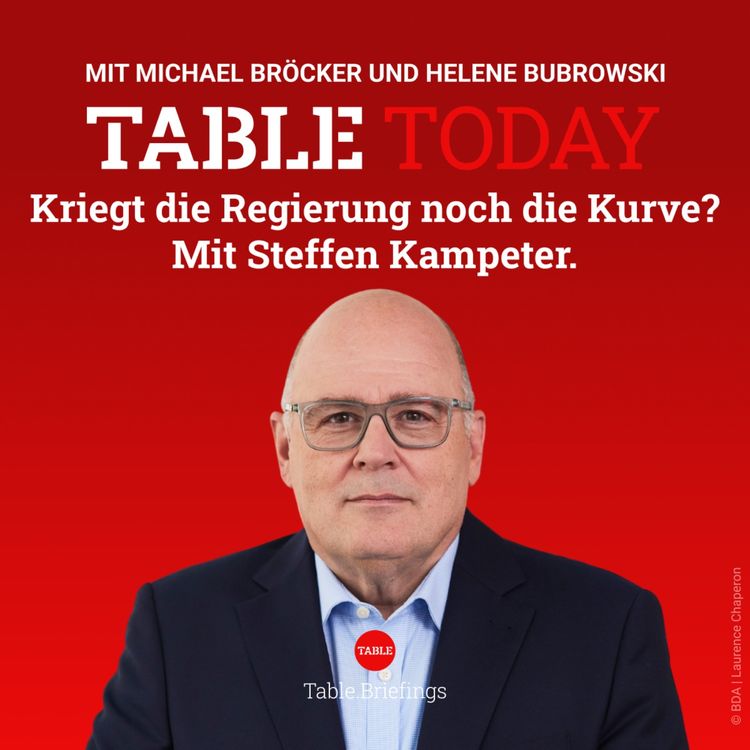 cover art for Kriegt die Regierung noch die Kurve? Mit Steffen Kampeter.
