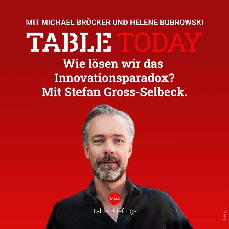 cover art for Wie lösen wir das Innovationsparadox? Mit Stefan Groß-Selbeck.