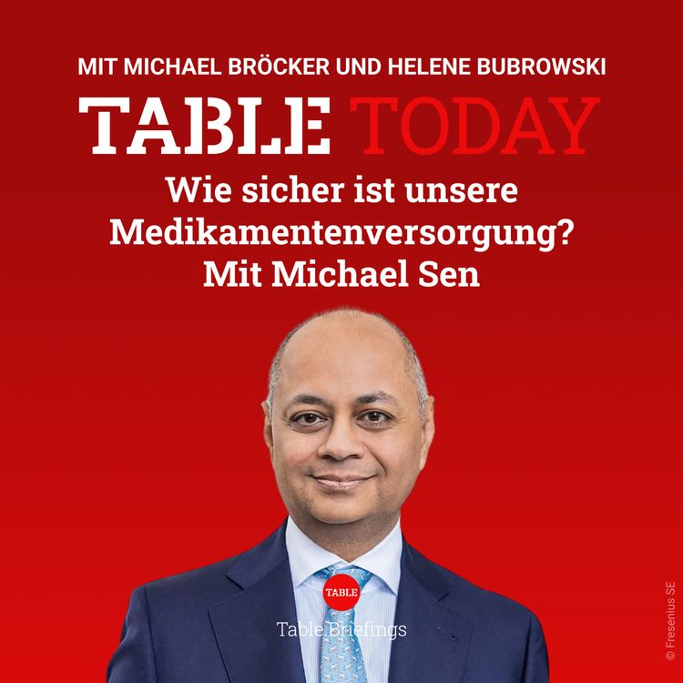 cover art for Wie sicher ist unsere Medikamentenversorgung? Mit Michael Sen