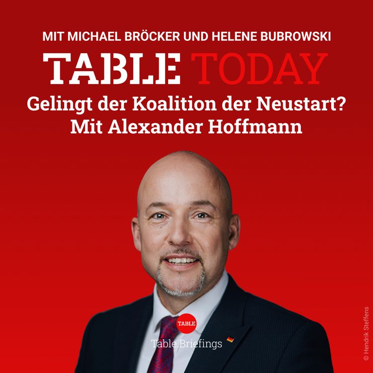 cover art for Gelingt der Koalition der Neustart? Mit Alexander Hoffmann