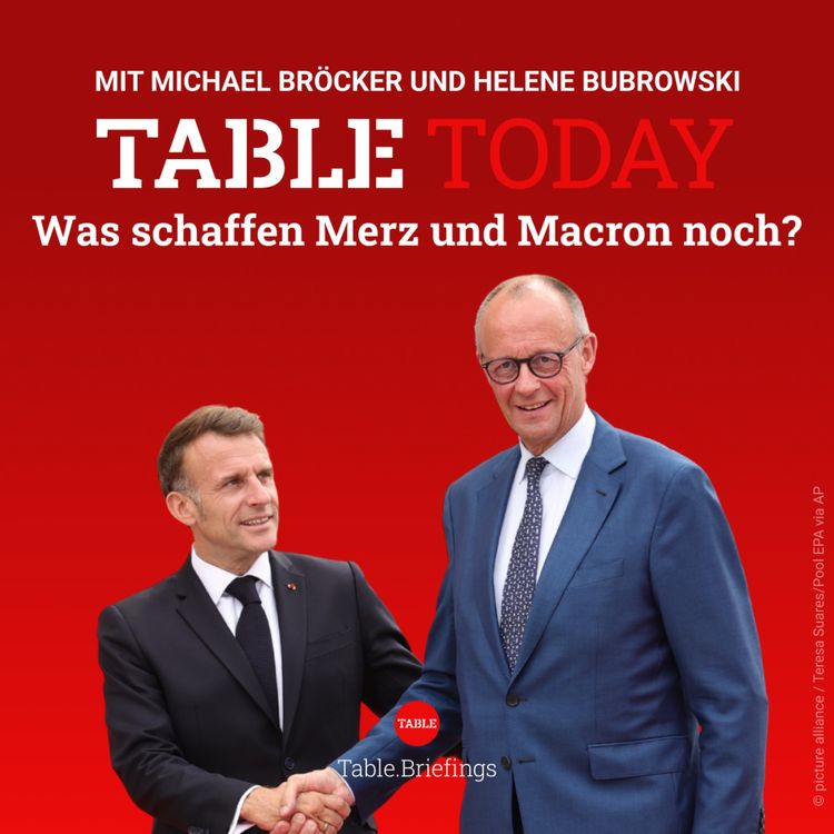 cover art for Was schaffen Merz und Macron noch?