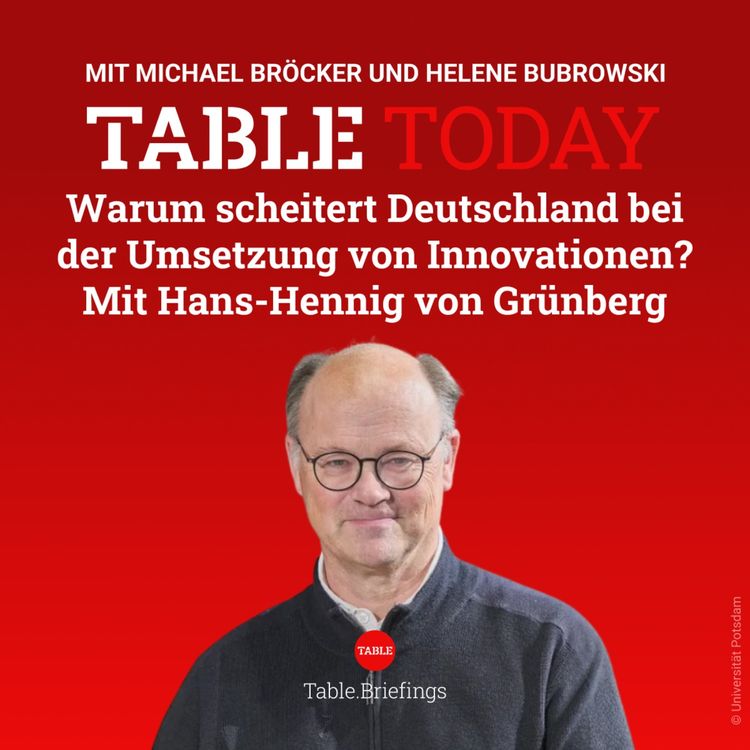 cover art for Warum scheitert Deutschland bei der Umsetzung von Innovationen? Mit Hans-Hennig von Grünberg