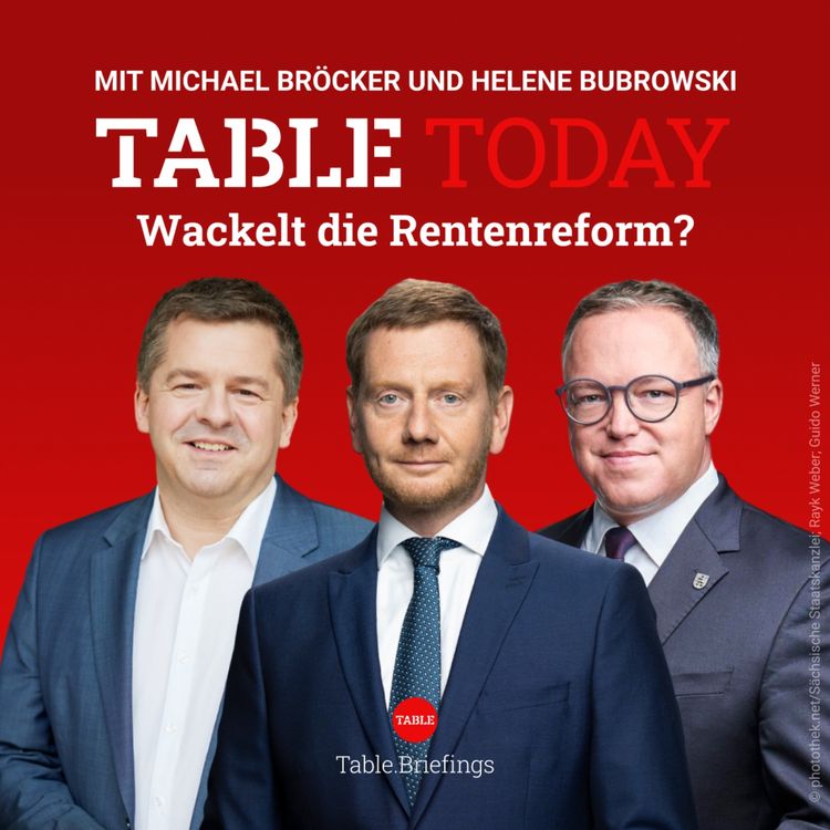 cover art for Wackelt die Rentenreform?