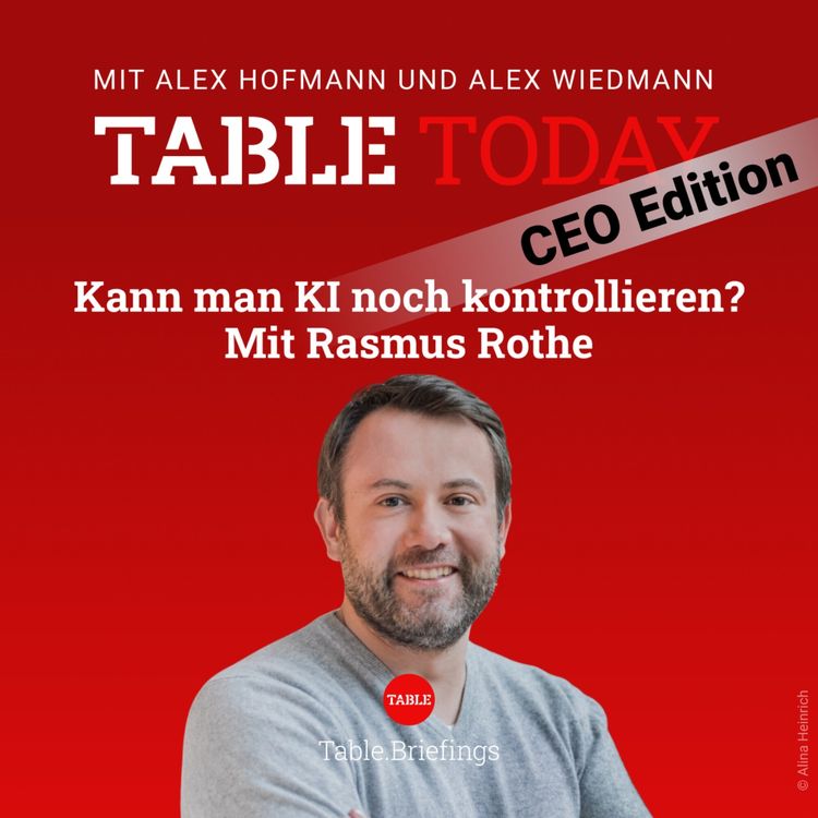 cover art for Kann man KI noch kontrollieren? Mit Rasmus Rothe