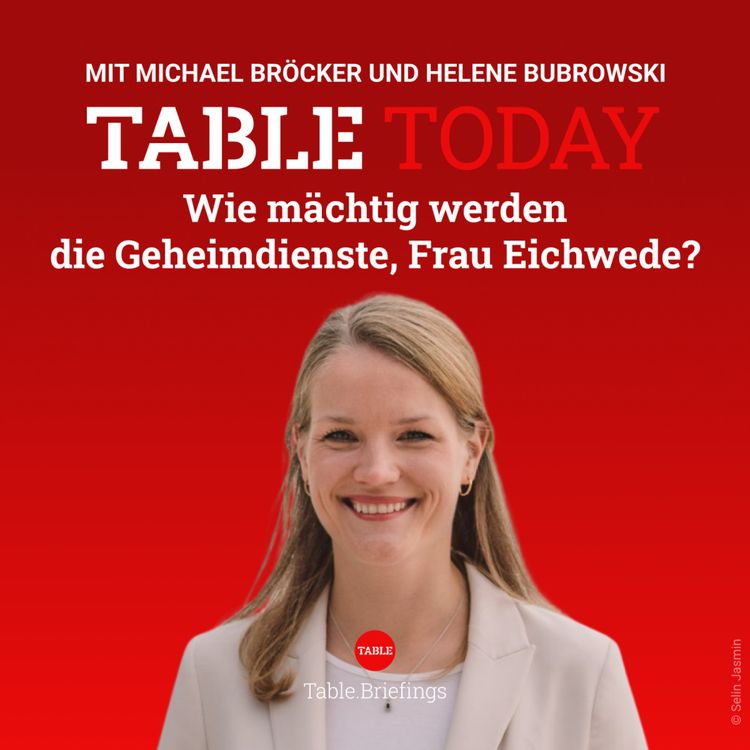 cover art for Wie mächtig werden die Geheimdienste, Frau Eichwede?