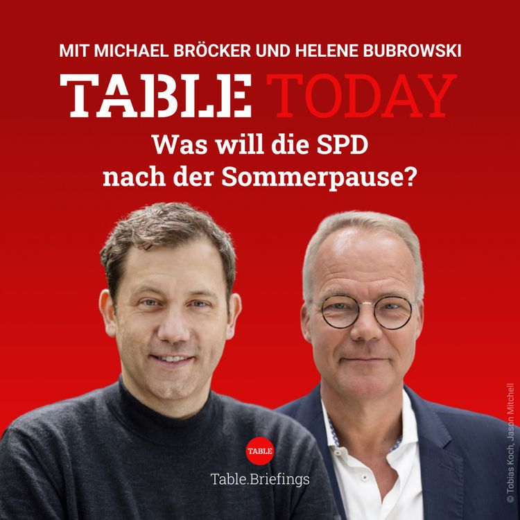 cover art for Was will die SPD nach der Sommerpause?