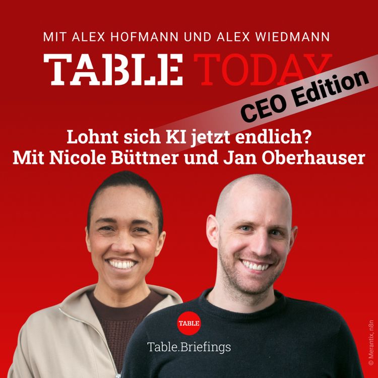 cover art for Lohnt sich KI jetzt endlich? Mit Nicole Büttner und Jan Oberhauser