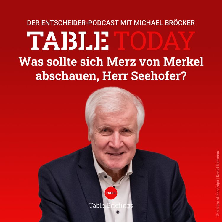 cover art for Was sollte sich Merz von Merkel abschauen, Herr Seehofer?