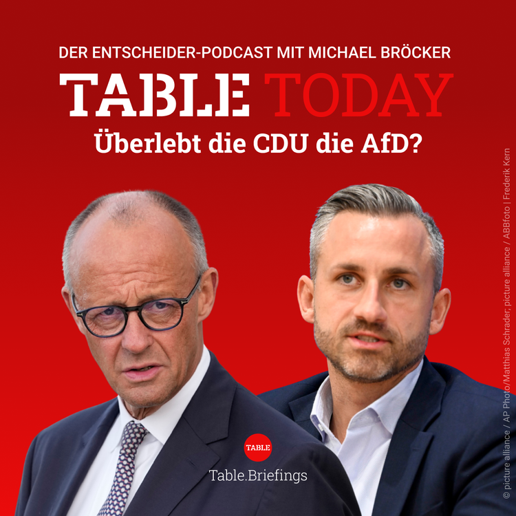 cover art for Überlebt die CDU die AfD?