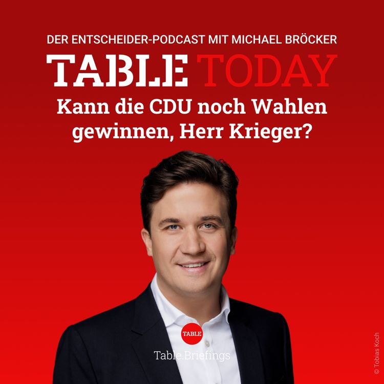 cover art for Kann die CDU noch Wahlen gewinnen, Herr Krieger?