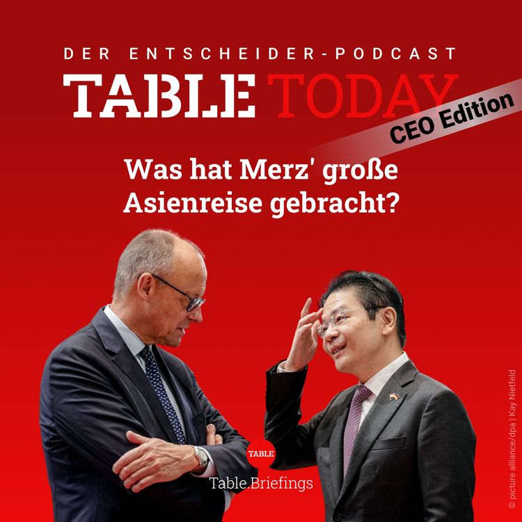 cover art for Was hat Merz' große Asienreise gebracht?
