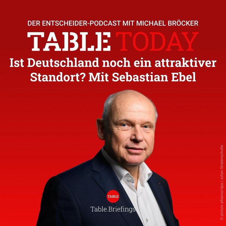 cover art for Ist Deutschland noch ein attraktiver Standort? Mit Sebastian Ebel.