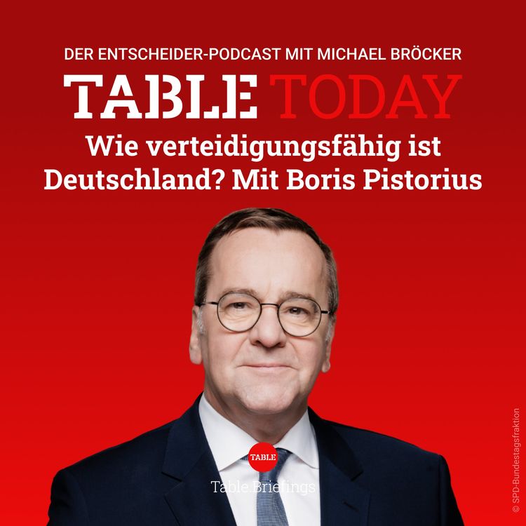 cover art for Wie verteidigungsfähig ist Deutschland? Mit Boris Pistorius.