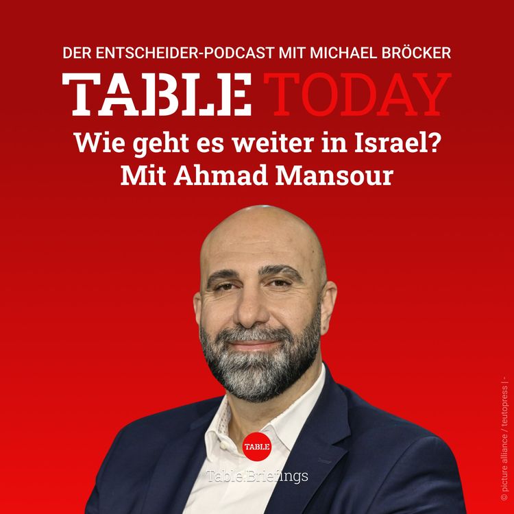 cover art for Wie geht es weiter in Israel? Mit Ahmad Mansour