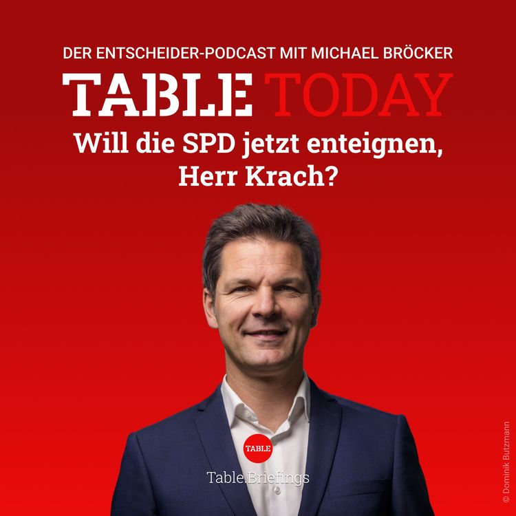 cover art for Will die SPD jetzt enteignen, Herr Krach?