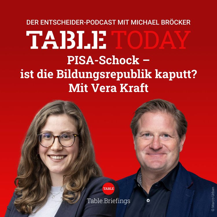 cover art for PISA-Schock - ist die Bildungsrepublik kaputt? Mit Vera Kraft