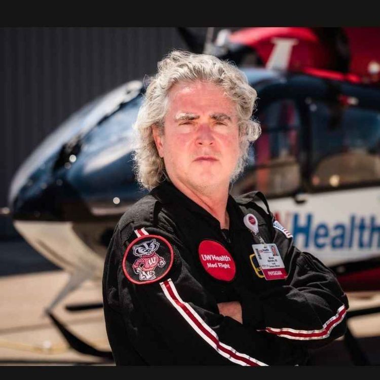 cover art for Dr. Michael Abernethy: Helicopter Doctor: From the Skies to the ICU and Back
