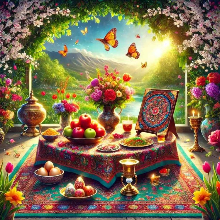 cover art for نوروز مبارک + براتون خبر مهم دارم
