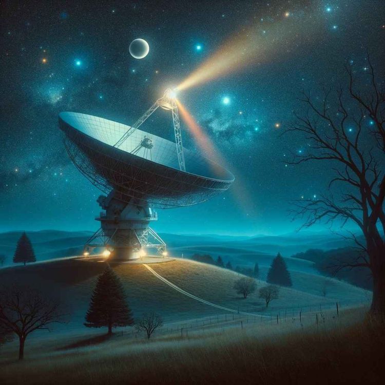 cover art for Syynth Sleuths: The Wow Signal, when E.T. said hello.