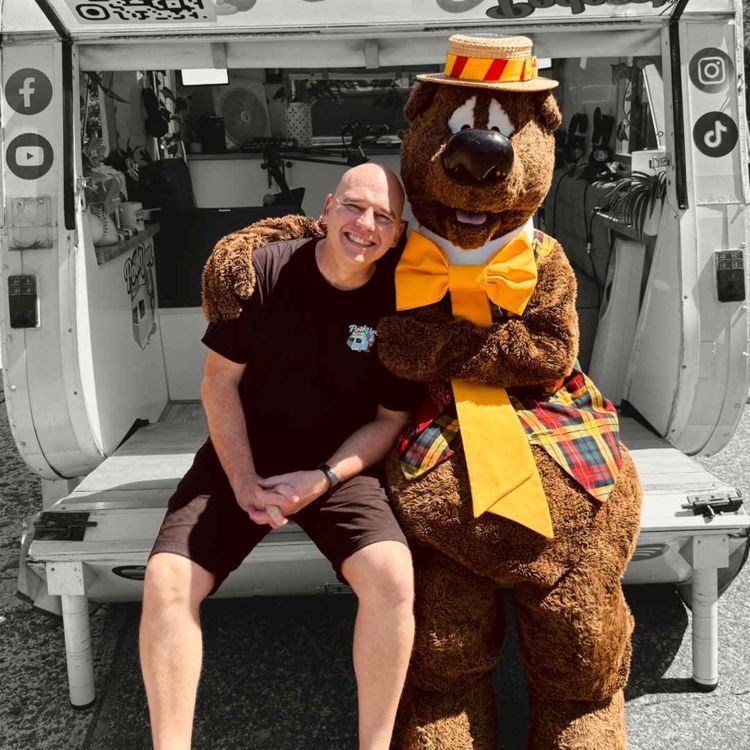 cover art for Ep163: A Chat with Humphrey B. Bear – Yes, Really!