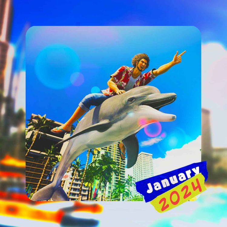 cover art for January 2024 → Best Video Game Music 🐬