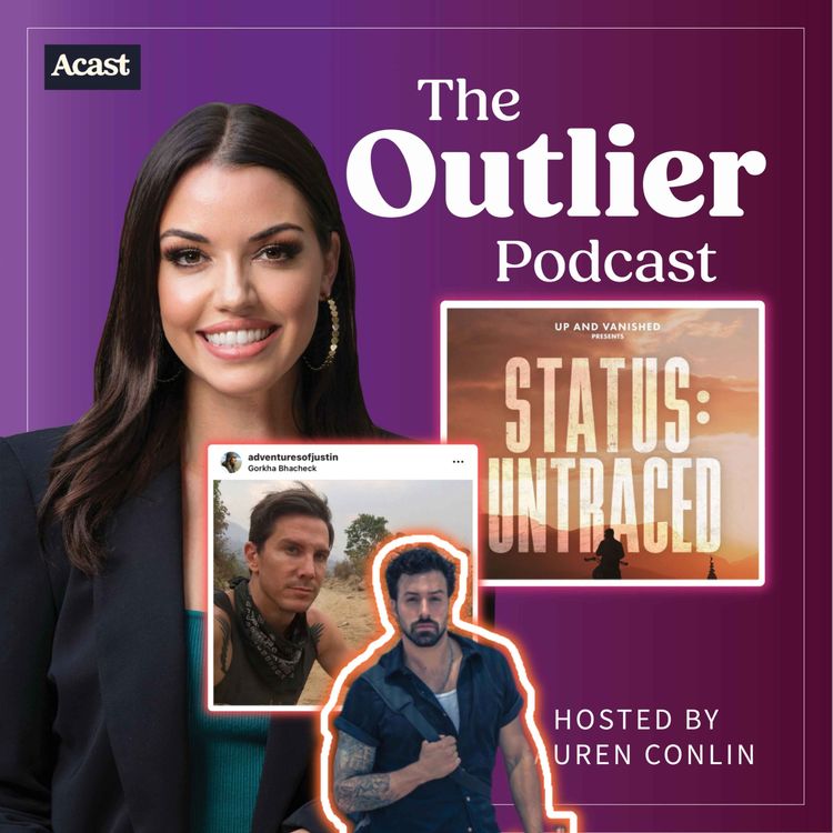 cover art for MISSING: JUSTIN ALEXANDER SHETLER, subject of the "Status Untraced Podcast" FT an interview with host LIAM LUXON