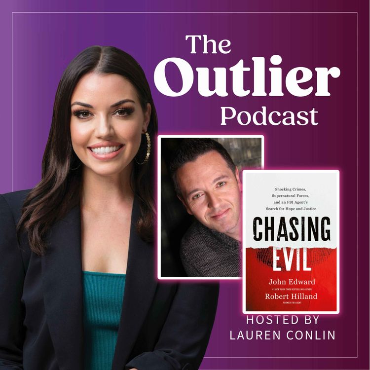 cover art for "Chasing Evil," Exposing Dark Crimes with Medium John Edward