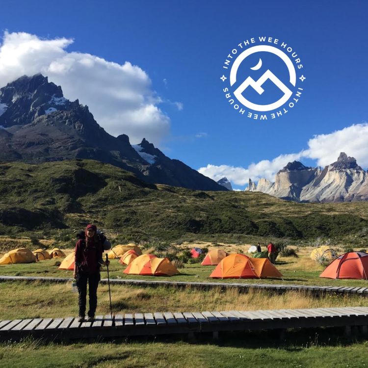 cover art for Rhianna Knight, founder of Amble on creating an outdoor apparel brand focussed on women and sustainability, plus multiday hiking adventures of her own!