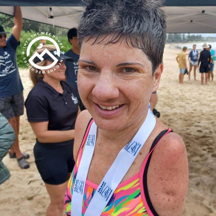 cover art for Kerry-Lee Gockel, "The Wingless Warrior" - on being "not armed... but still dangerous" and thriving in long-distance open water swimming