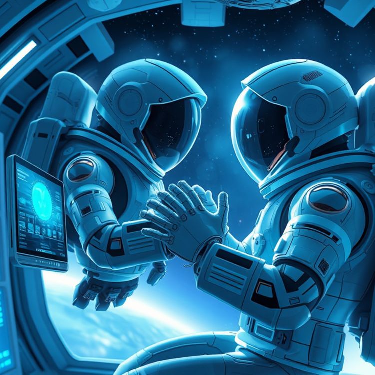 cover art for NASA-Google AI Doctor - Revolutionary Space Medicine Transforming Earth Healthcare