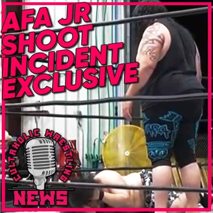 cover art for EXCLUSIVE Update On Afa Jr SHOOT Incident At Indy Event - Scrapped Bobby Lashley AEW Debut Plans