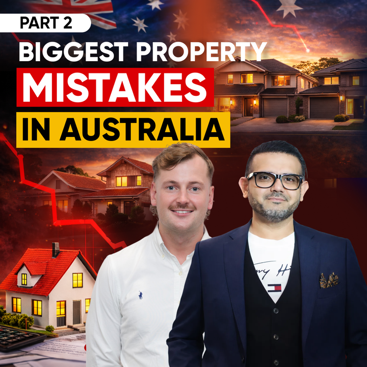 cover art for Why Most Australians Will Never Build Wealth (Perth Sydney Melbourne Adelaide Property Market)
