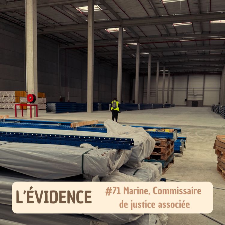 cover art for #71 Marine, Commissaire de justice associée